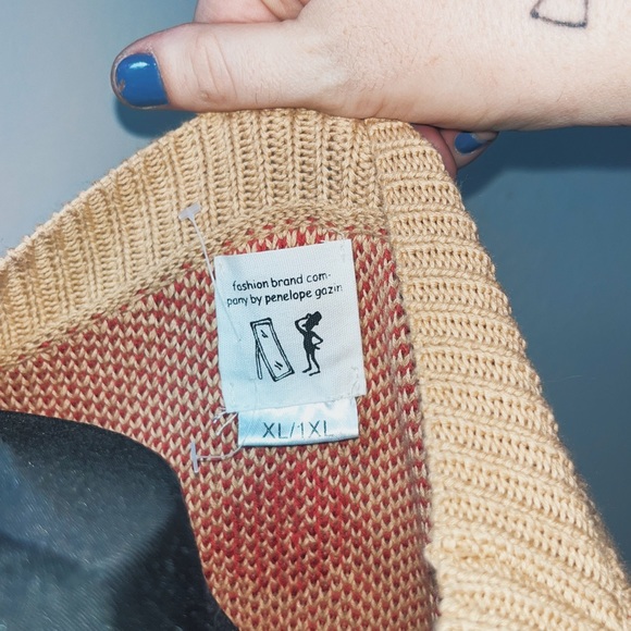 Fashion Brand Company Nipple Knit Sweater XL/1XL - Picture 8 of 8